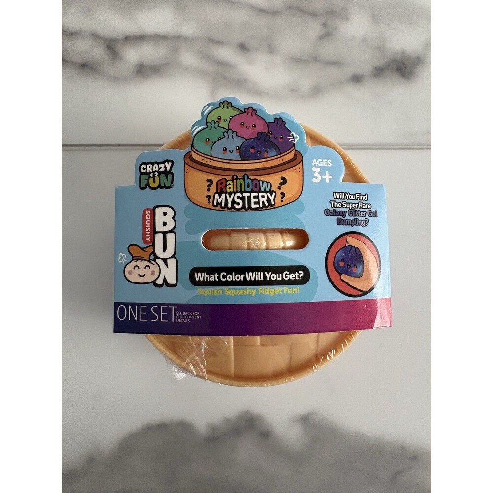 VIRAL Rainbow Mystery Dumpling. Will you find the SUPER RARE Galaxy Glitter Gel?